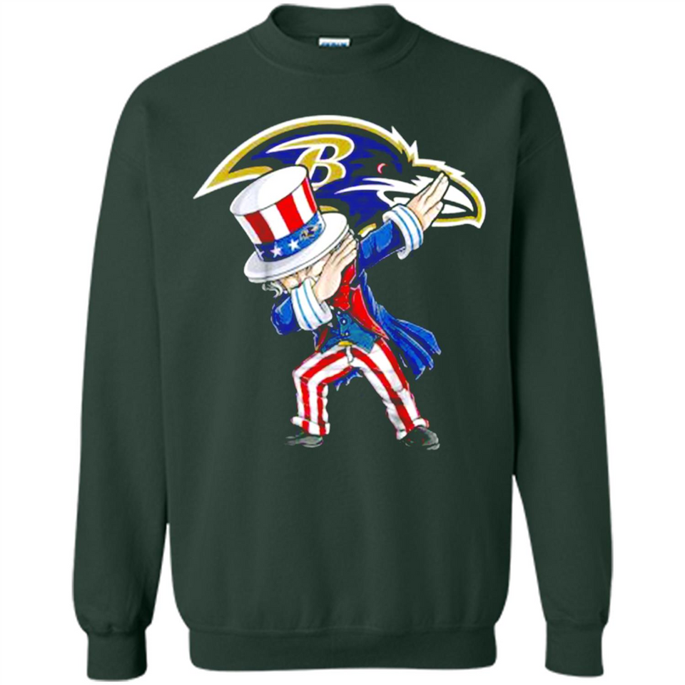 NFL BALTIMORE RAVENS UNCLE SAM DABBING INDEPENDENCE DAY