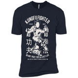 Kungfu Martial Arts Fight Apparel - Premium Short Sleeve T-Shirt