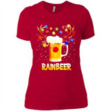 Rainbeer Christmas Reindeer Beer Drinking