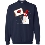 Tampa Bay Buccaneers Snowman Funny
