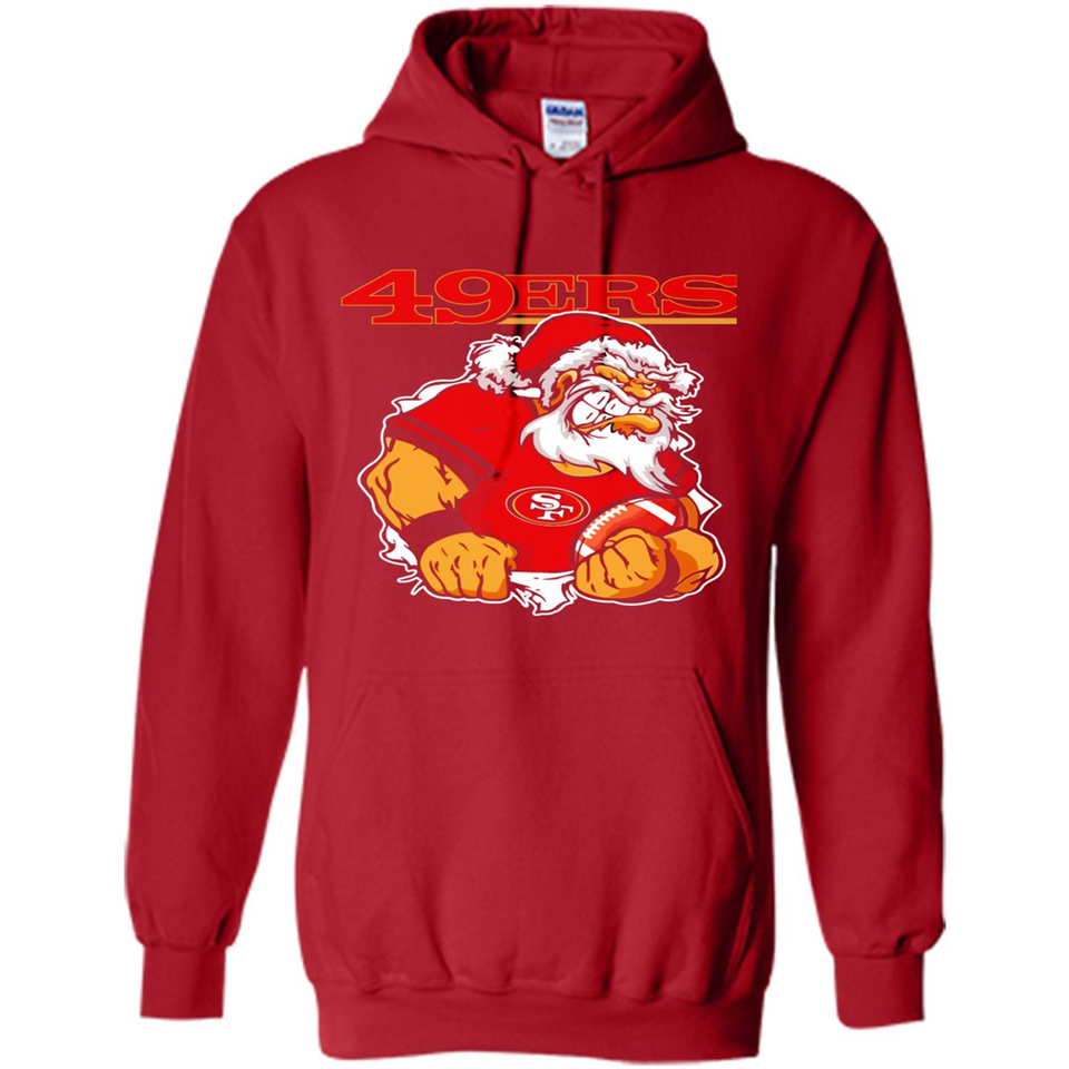 Grumpy Santa Claus San Francisco 49ers Football Team PINGPONG