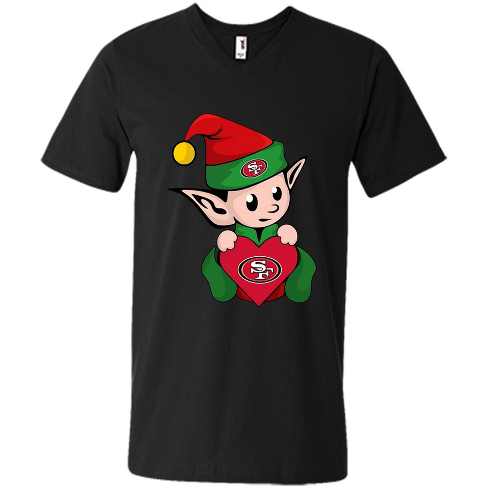 San Francisco 49ers ELF Elves Grinch Santa Claus