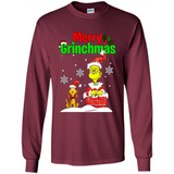 Merry Grinchmas Not Merry Christmas sweater PINGPONG