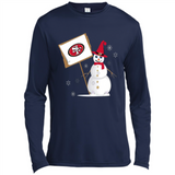 San Francisco 49ers Snowman Funny