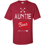 Aunt Shirt Buffalo Plaid Family Camp Bear Tee - Shirt