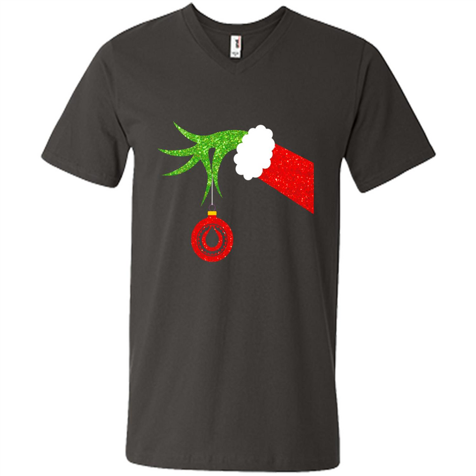 Funny Grinch Hand Holding Oiler Ornament Christmas PING PONG