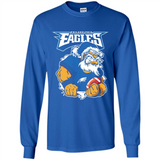 Grumpy Santa Claus Philadelphia Eagles Football Team PINGPONG