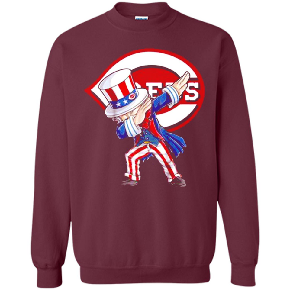 MLB CINCINNATI REDS UNCLE SAM DABBING INDEPENDENCE DAY