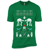 Star Wars Icons Funny Ugly Christmas - Premium Short Sleeve T-Shirt