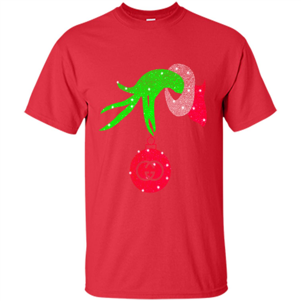 Grinch hand holding logo Gucci PING PONG