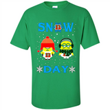 Snow Day Shirt For Cincinnati Bengals Vs Minion Fans pingpong