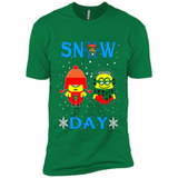 Snow Day Shirt For Florida Panthers Vs Minion Fans pingpong