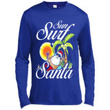 Sun Surf Santa - Canvas Long Sleeve T-Shirt