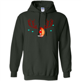 Football Christmas Shirt Reindeer Christmas Football Funny - Hoodie