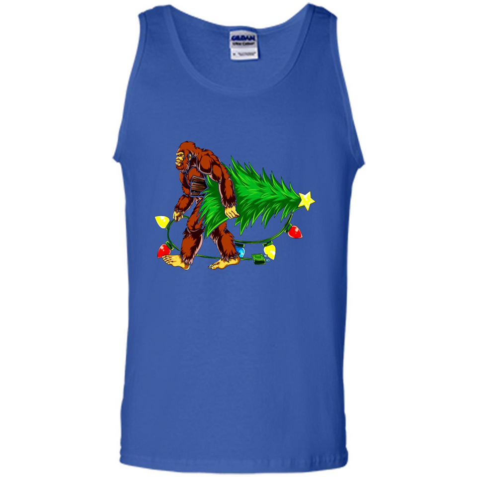 Hugging Christmas Tree Bigfoot PING PONG