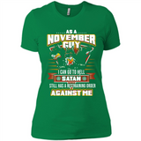 November Guy Birthday - Ladies' Boyfriend T-Shirt