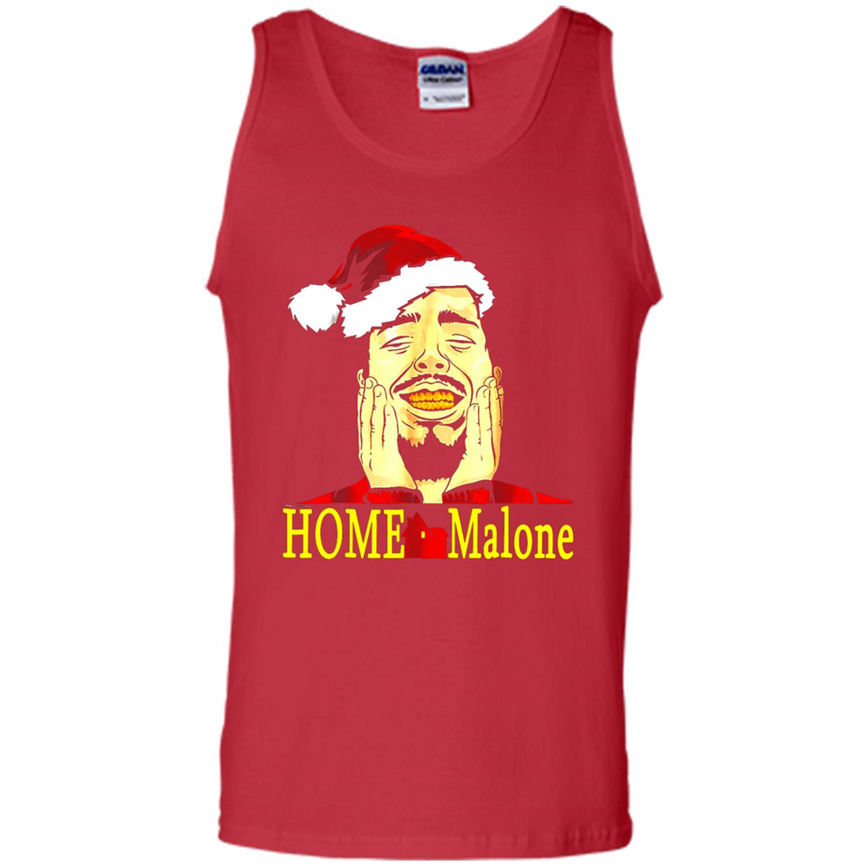 Home Malone Shirt Post Malone Christmas Sweatshirt - Tank Top