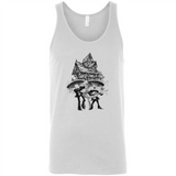 Mariachi Skeleton Shirt Dia De Los Muertos Tequila - Canvas Unisex Tank