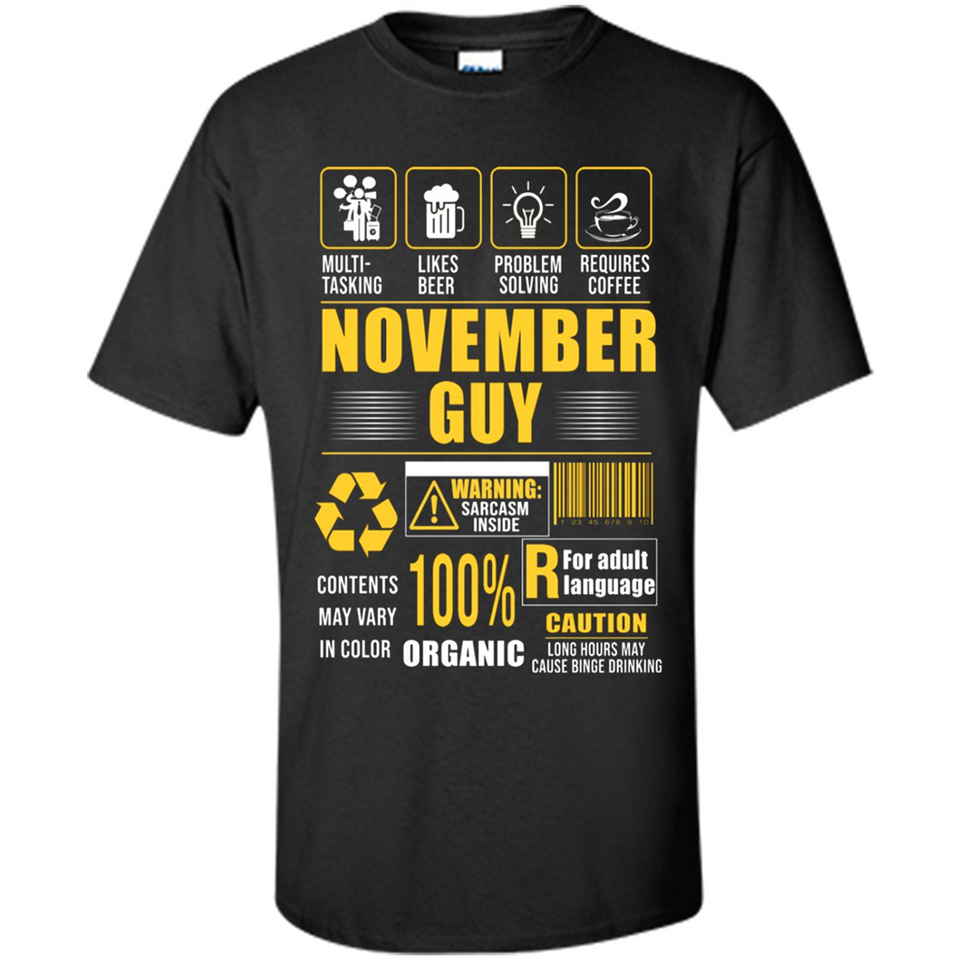 November Guy Multitasking - Shirt