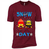 Snow Day Shirt For Cleveland Cavaliers Vs Minion Fans pingpong