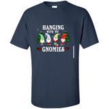 Christmas Garden Gnome Hanging With My Gnomies - Shirt