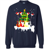 Santa Hat Electric Guitar Classical Guitar Christmas shirt Ladies' Boyfriend