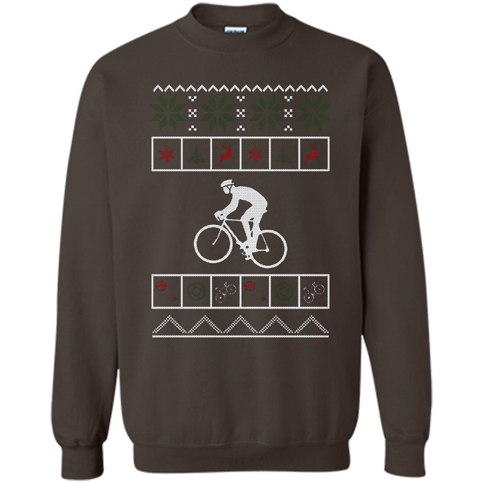 Christmas Ugly Sweater Cycling - Ugly Christmas Sweater - Sweatshirt