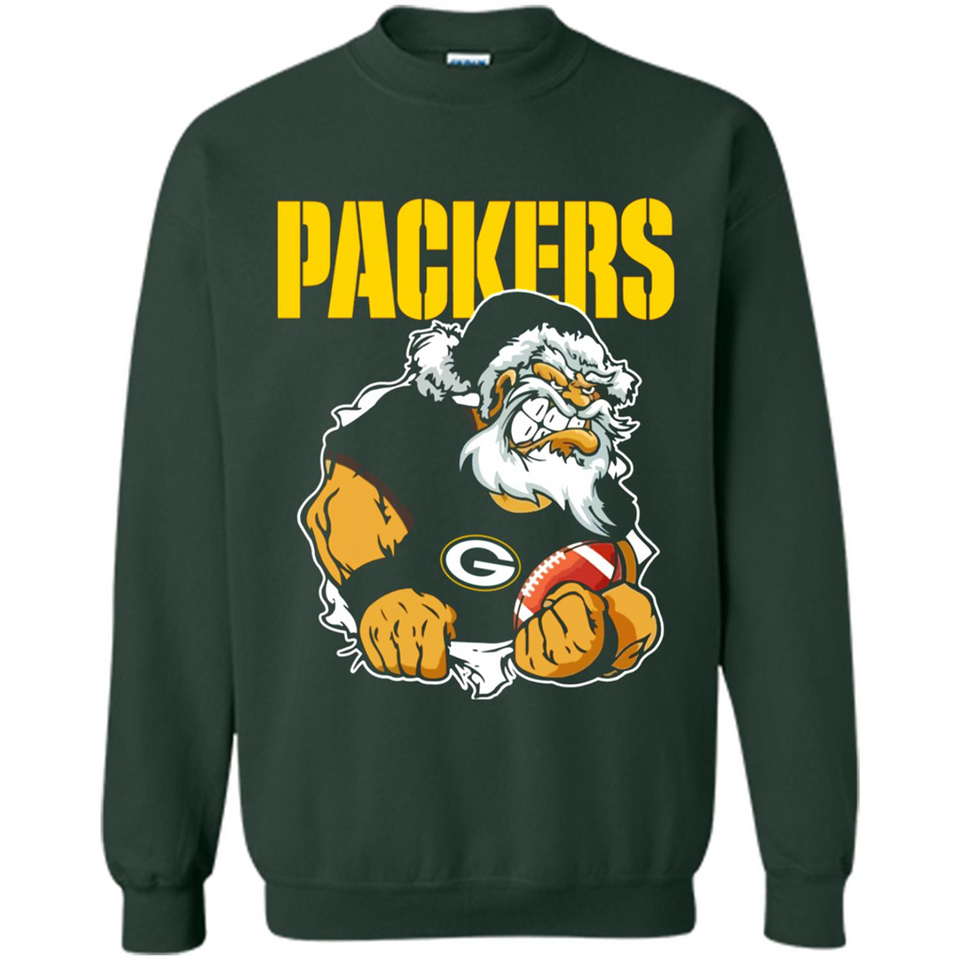 Grumpy Santa Claus Green Bay Packers Football Team PINGPONG