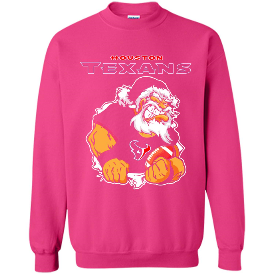 Grumpy Santa Claus Houston Texans Football Team PINGPONG