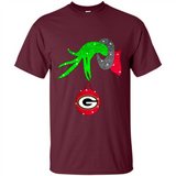 GRINCH HAND HOLDING GREEN BAY PACKERS GLITTER CHRISTMAS PINGPONG