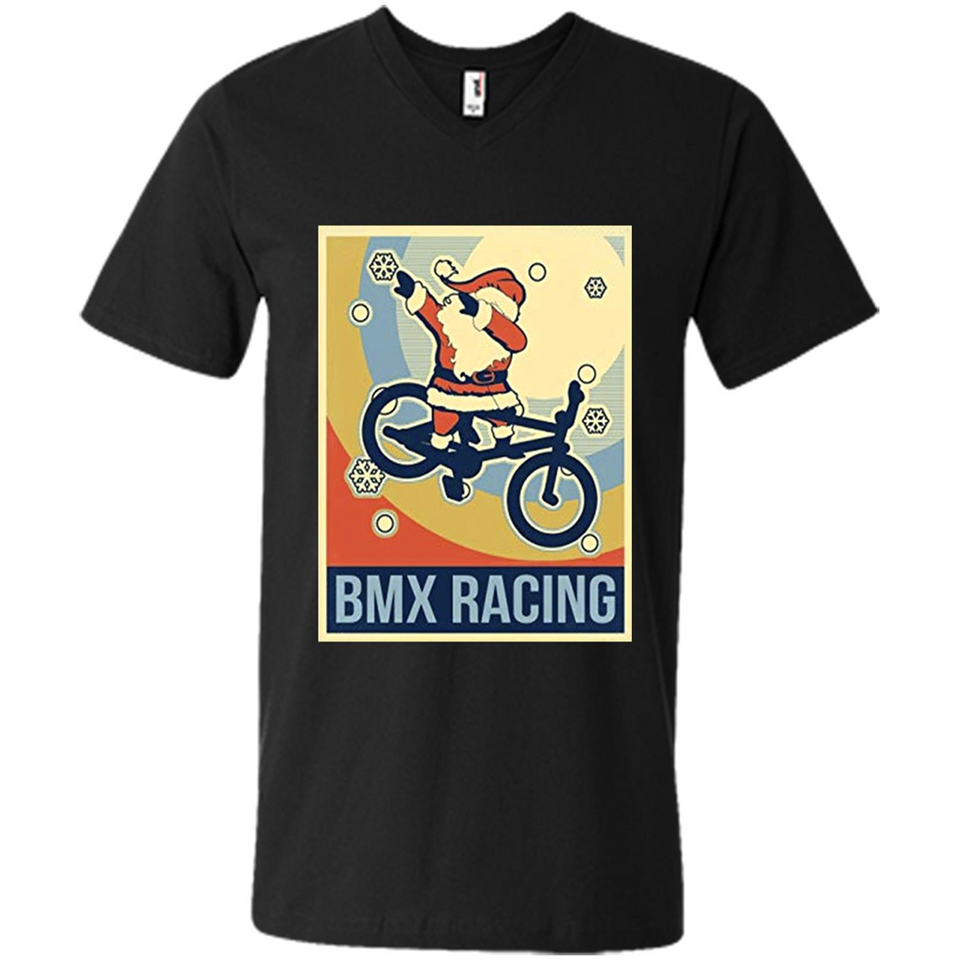 bmx racing dabbing Santa Christmas