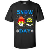 Snow Day Shirt For Indianapolis Colts Vs Minion Fans pingpong