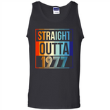Retro Straight Outta 1977 41 Years Old - Tank Top