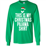 This is my pajama Tshirt Christmas - Long Sleeve T-Shirt