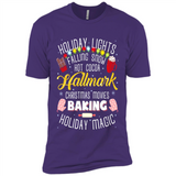 Holiday Lights Falling Snow Hot Cocoa Hallmark Christmas movie