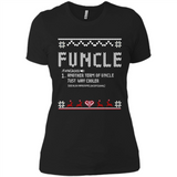 Mens Christmas Funcle Definition - Ladies' Boyfriend T-Shirt