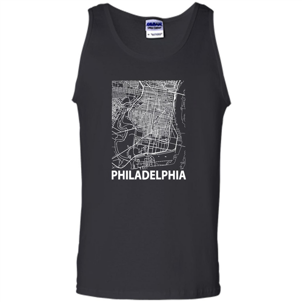 Philadelphia Pennsylvania City Map Souvenir