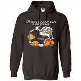 Grumpy Santa Claus Seahawks Seattle Football Team PINGPONG