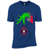 GRINCH HAND HOLDING HOUSTON ASTROS GLITTER CHRISTMAS PINGPONG