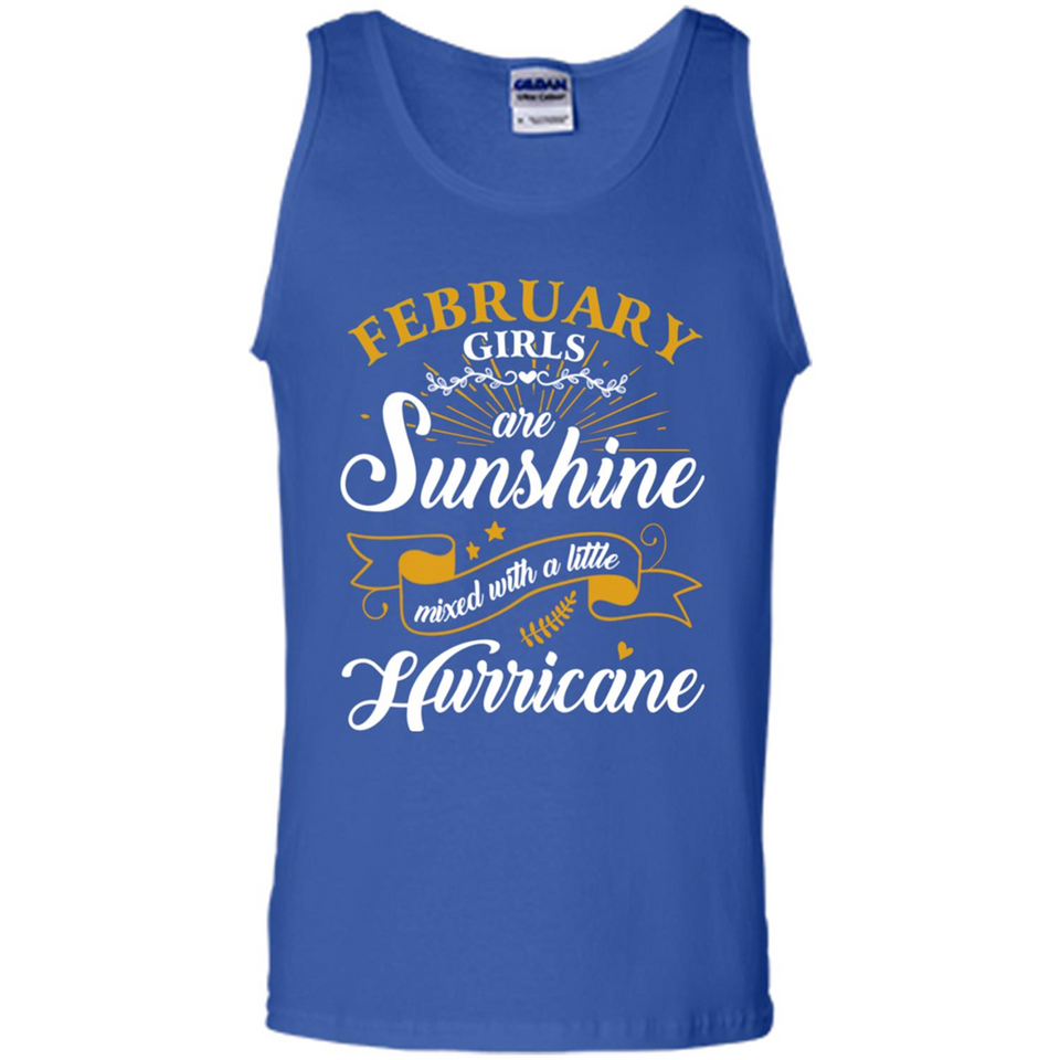 February Girl Are Sunshine Mixed With a Little Hurricane