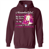 November Butterfly Girl - Hoodie