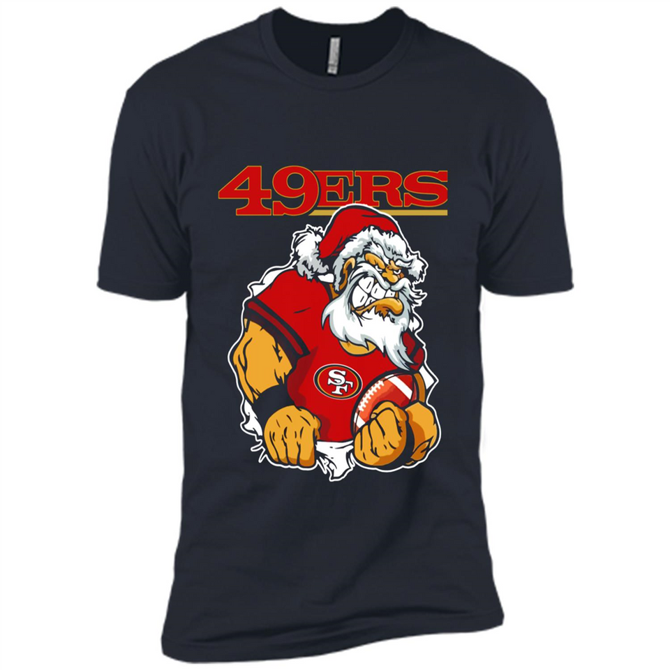 Grumpy Santa Claus San Francisco 49ers Football Team PINGPONG