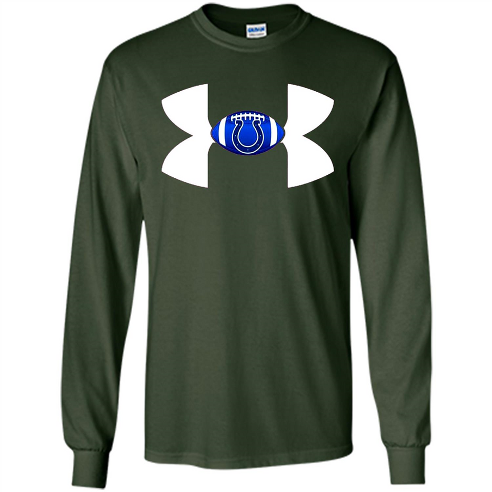 Indianapolis Colts Under Armour Logo - Long Sleeve T-Shirt