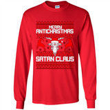Merry Antichristmas Satan Claus Sweatshirt PINGPONG