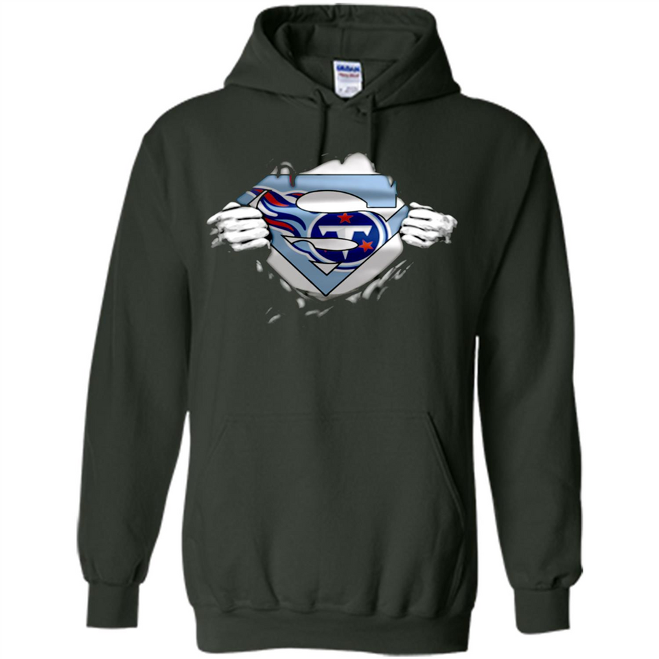 Tennessee Titans And Superman Fans - Hoodie