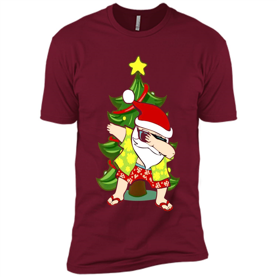 Dabbing Santa Christmas In July - Premium Short Sleeve T-Shirt