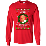 Mike Tyson Merry Chritmith Christmas Sweatshirt PINGPONG