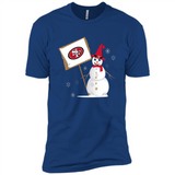 San Francisco 49ers Snowman Funny