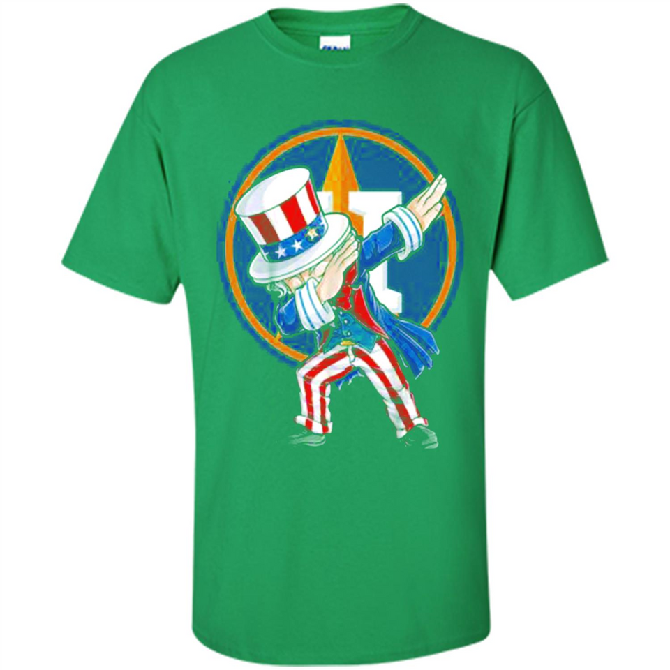 MLB HOUSTON ASTROS UNCLE SAM DABBING INDEPENDENCE DAY