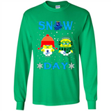 Snow Day Shirt For Kansas City Royals Vs Minion Fans pingpong